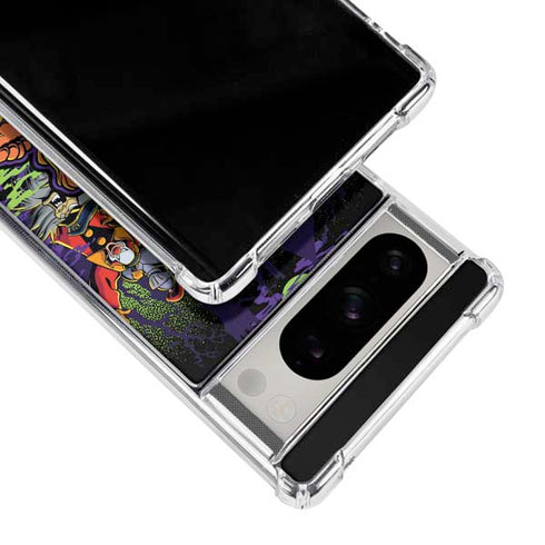 Scooby Doo vs Monsters Google Pixel 8 Pro Clear Case